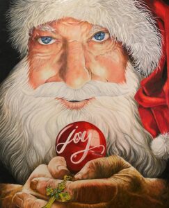 Santa Christmas Holiday & Fairytale Pencil Portraits for sale